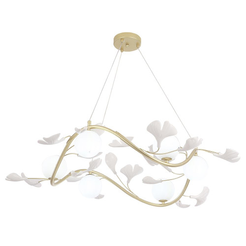 Подвесная люстра Crystal Lux Colibri COLIBRI SP6 GOLD