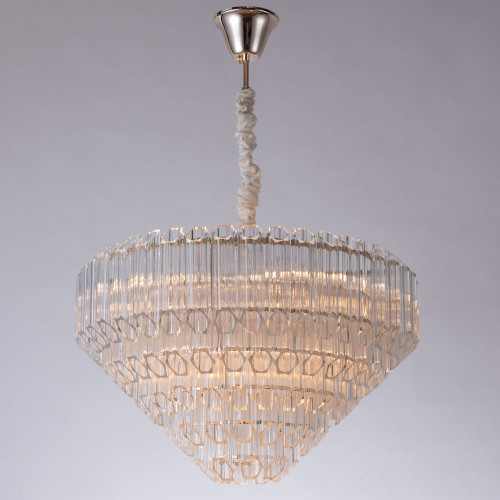 Подвесная хрустальная люстра Jastin Arte Lamp A2848LM-8GO