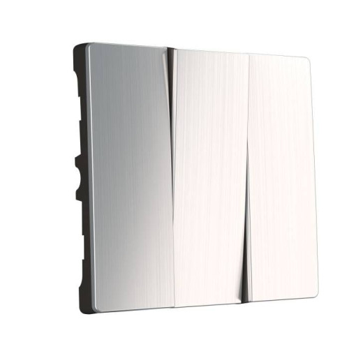 Werkel W1139002/ Набор клавиш для выключателя трехклавишного (глянцевый никель)