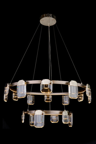 Подвесная люстра LEON Natali LE7771/12+6 Gold