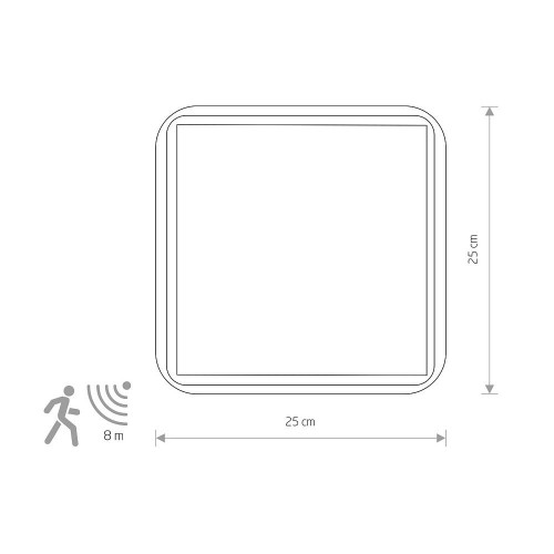 Светильник потолочный Nowodvorski Tahoe Sensor 10040