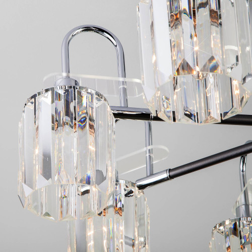 Потолочная люстра Eurosvet Tenia 70090/8 графит Smart