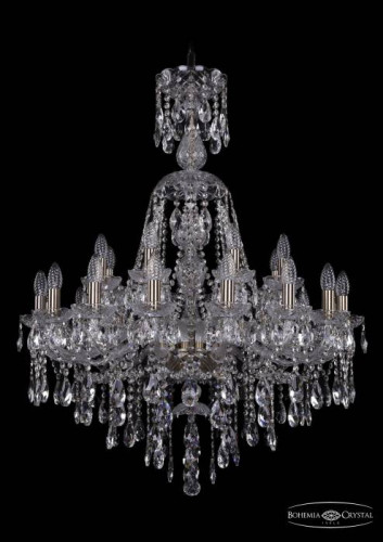 Подвесная хрустальная люстра 1415 Bohemia 1415/16+8/300/XL-106 Pa