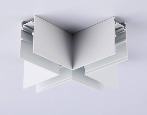 Коннектор X-образный для накладного шинопровода Magnetic Ambrella Track System GL3375