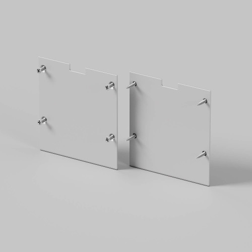 Комплект заглушек (для профиля 50х50) 2 шт., Maytoni Накладной-подвесной профиль 642046