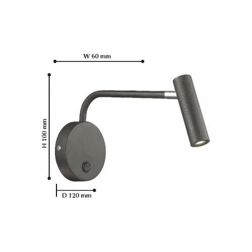 Настенный LED светильник Favourite Murum 1960-1W