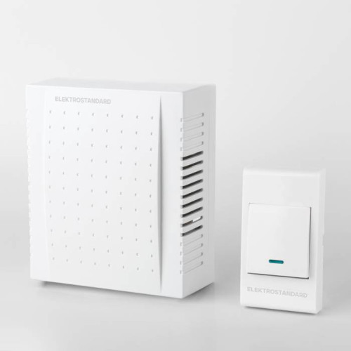 Дверной звонок Elektrostandard DBQ26 DBQ26M WM 1M IP44 Белый
