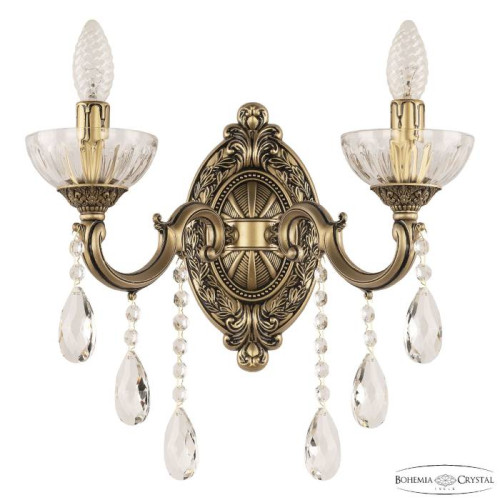 Настенное бра Bohemia AL7801 AL7801B10/2/175 B AGB P Clear/M-1H