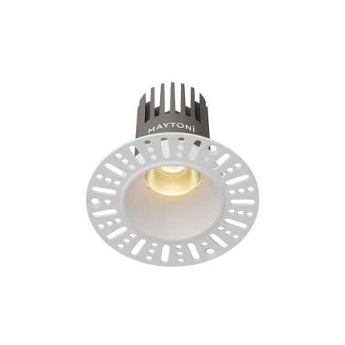 Встраиваемый светильник Maytoni Dip DL124-10W-2.7K-TRS-W