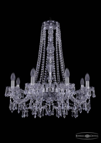 Подвесная хрустальная люстра 1403 Bohemia 1403/8/240/h-76 Ni