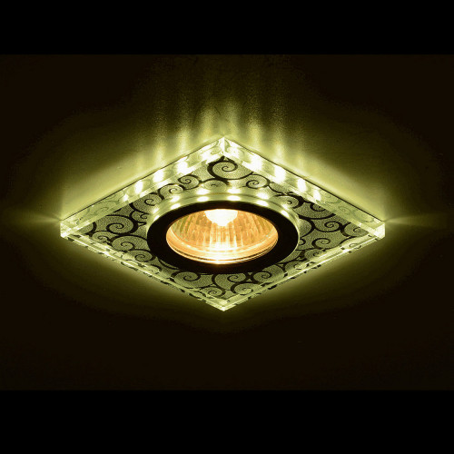 Светильник MR16+LED встраиваемый ALUM/MATT 35Вт+LED 3Вт IL.0026.5703