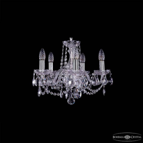 Подвесная хрустальная люстра 1402 Bohemia 1402/5/141 Ni