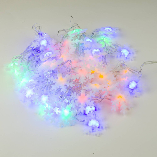 Гирлянда Uniel ULD-S0500-050/DTA MULTI IP20 SNOWFLAKES-3