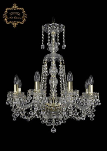 Подвесная хрустальная люстра 11.26 Art Classic 11.26.8.200.XL-65.Gd.B