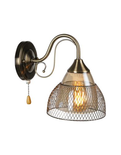 Настенное бра Мелодия Света Classic P7472W-1W AB 000029690