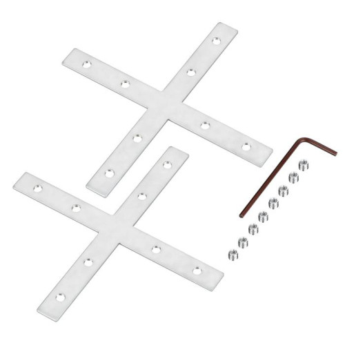 Крестовые коннекторы (2 шт.) для соединения четырех отрезков профилей Arlight Sl-Linia 049977