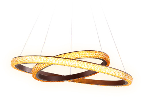 Подвесная люстра с пультом Crystal Ambrella FF11