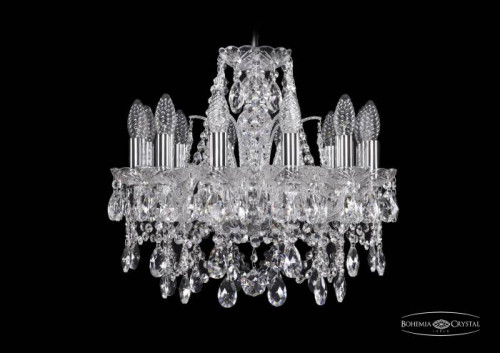 Подвесная хрустальная люстра 1411 Bohemia 1411/12/141 Ni