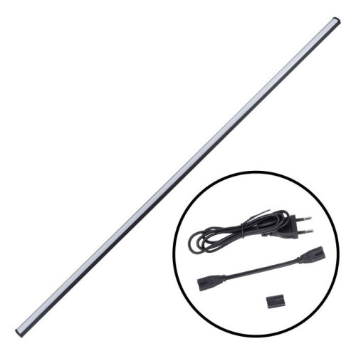 Светильник линейный светодиодный (аналог Т5) Volpe ULI-Q151 18W/4000K IP20 BLACK