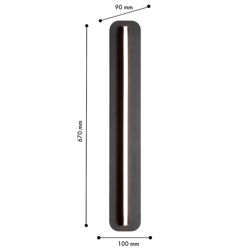 Уличный настенный светильник Favourite Minimus 4823-1W