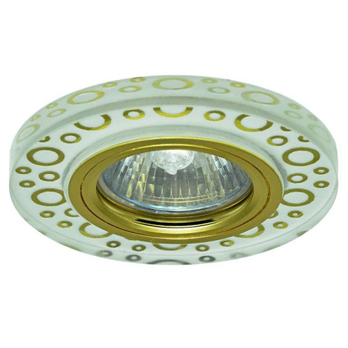 Светильник MR16+LED встраиваемый G/YEllOW MATT 35Вт+LED 3Вт IL.0026.4271