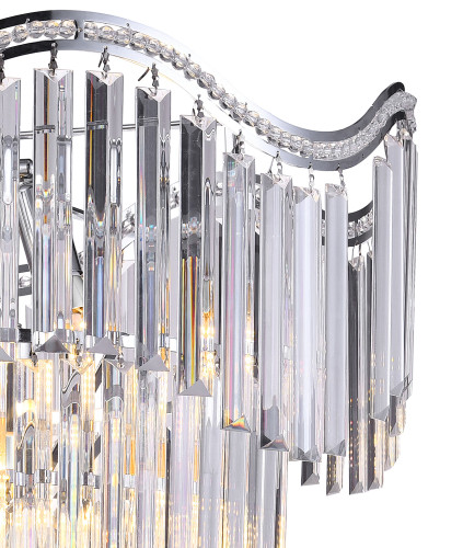 Подвесная люстра Natali Kovaltseva Angel ANGEL 81429/8C CHROME