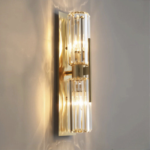 Настенное бра Delight Collection Wall lamp 88183W/D500 gold/clear