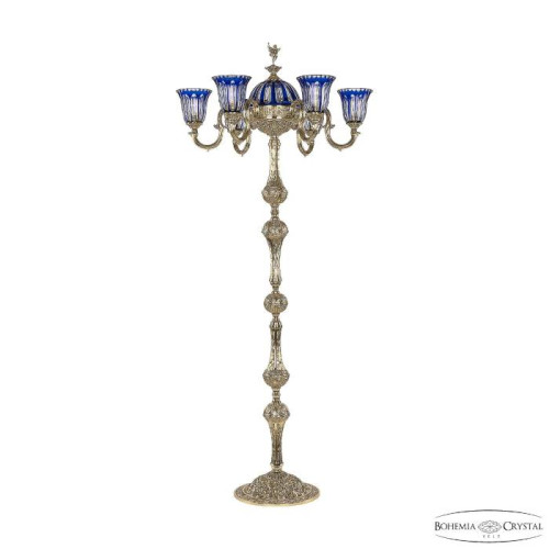 Торшер Bohemia Verona 72003TP/6/175 G P2 U Clear-Blue/H-1H FA5S