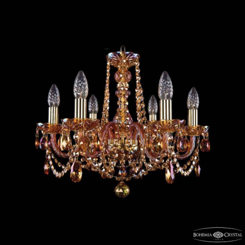 Подвесная хрустальная люстра 1402 Bohemia 1402/6/160 G M711