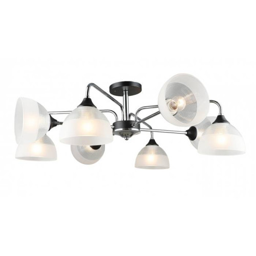 Люстра потолочная 8*Е27 MD.4196-8-S-CH+BK