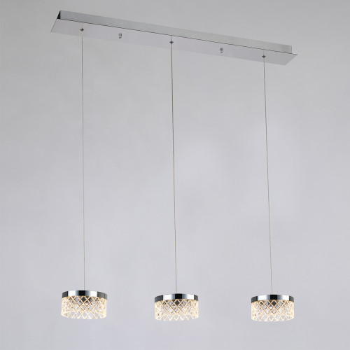 Светильник подвесной Delight Collection Diamond cut MD21020075-3B chrome