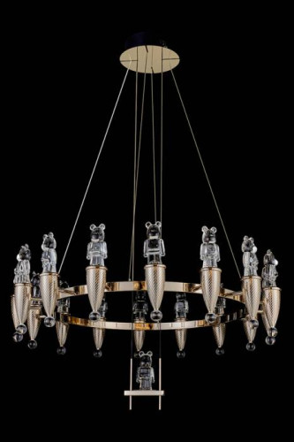 Подвесная люстра LEON Joli LE3024/850 GD