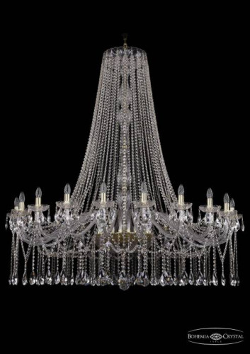Подвесная хрустальная люстра 1413 Bohemia 1413/20/530/h-159 G
