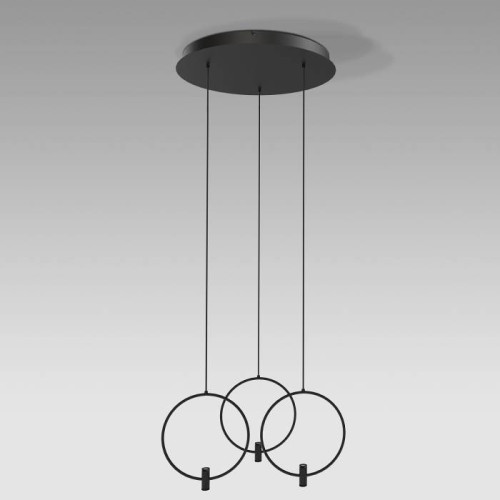 Светильник подвесной Eurosvet Layla 50257/3 LED черный