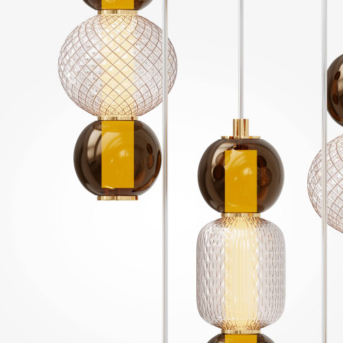 Светильник подвесной Maytoni Drop MOD273PL-L80G3K