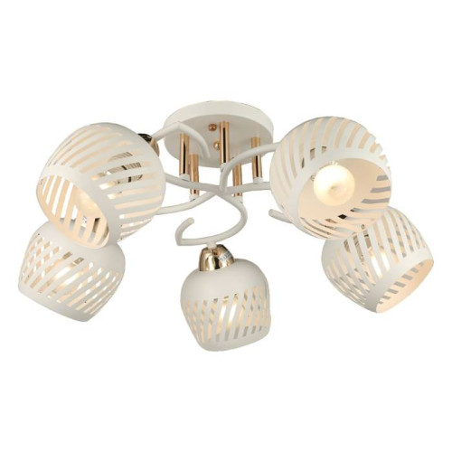 Потолочная люстра ЭкономСвет 20132 20132/5WT+GD WT