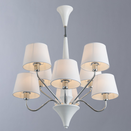 Люстра на штанге Arte Lamp Gracia A1528LM-8WH