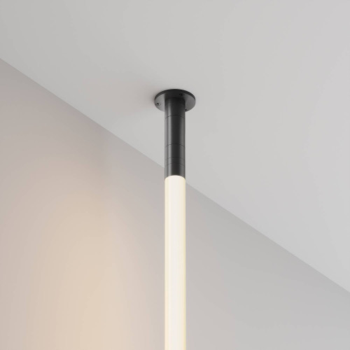 Основание для накладного монтажа системы Shelf с внутренней резьбой без ввода питания Maytoni Accessories for system Shelf CA023BI-B