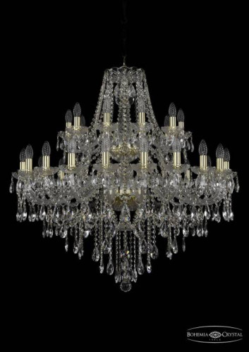 Подвесная хрустальная люстра 1415 Bohemia 1415/20+10/360/2d G