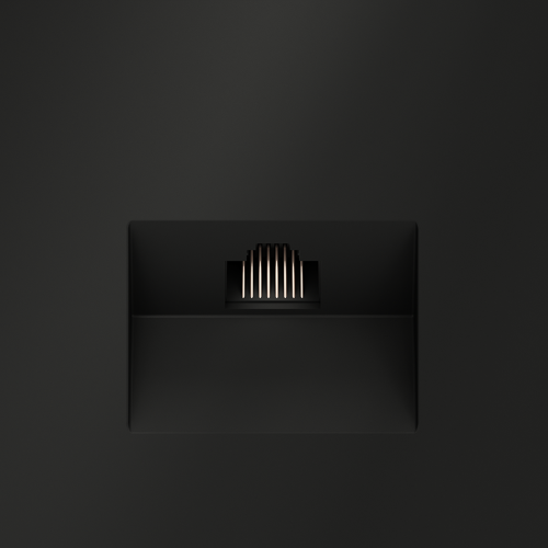 Розетка (Черный) Voltum Voltum S70 VLS060108