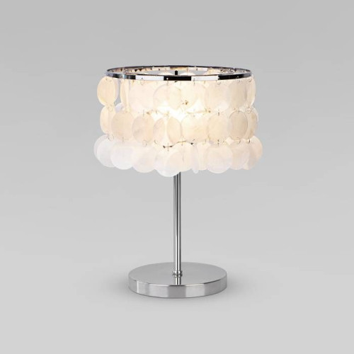 Настольная лампа Eurosvet Sandra 208101 хром/перламутр
