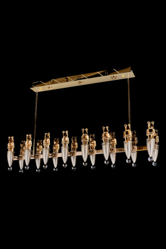 Подвесная люстра LEON Joli LE3024/1110L GD