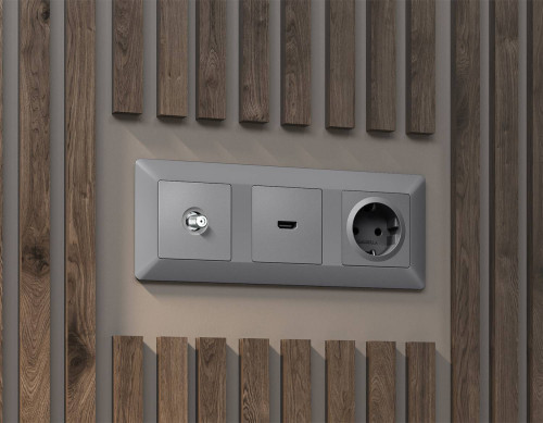 Розетка Ambrella Volt ALFA MA513050