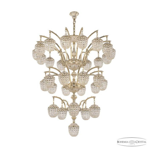 Подвесная хрустальная люстра Verona Bohemia 72111R/15+10+5+1/420/3d AZ GW