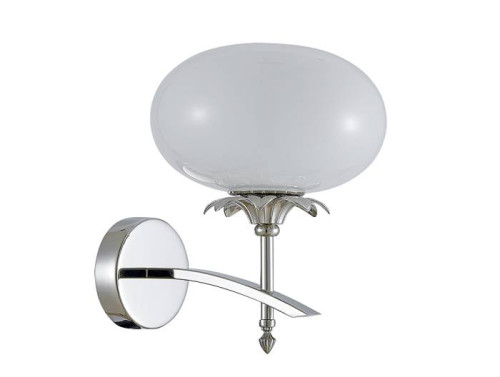 Настенное бра Newport Domenica 4651/A nickel