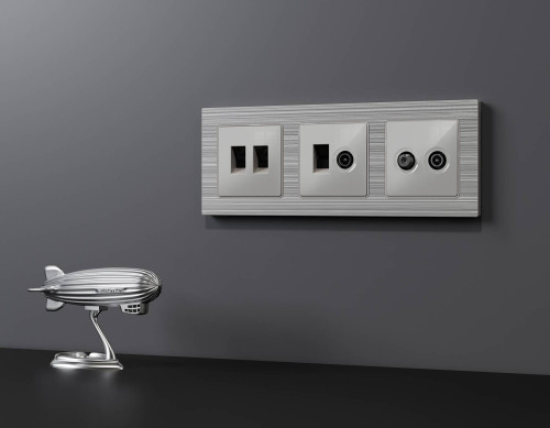 Розетка Ambrella Volt ALFA MA412510