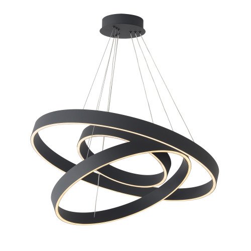 Подвесная люстра Crystal Lux Tron TRON SP158W LED BLACK