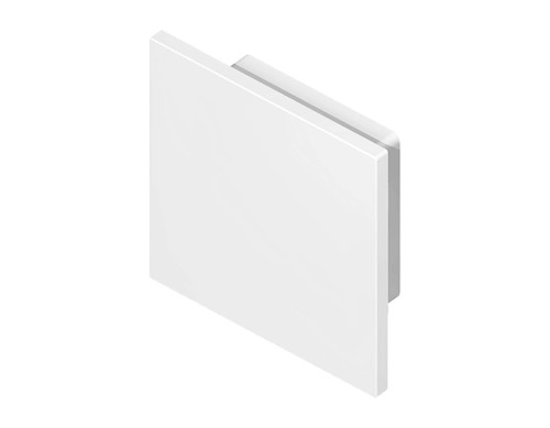 Заглушка для углового квадратного алюминиевого профиля GP2150 (комплект 4шт) Ambrella Illumination GP8461