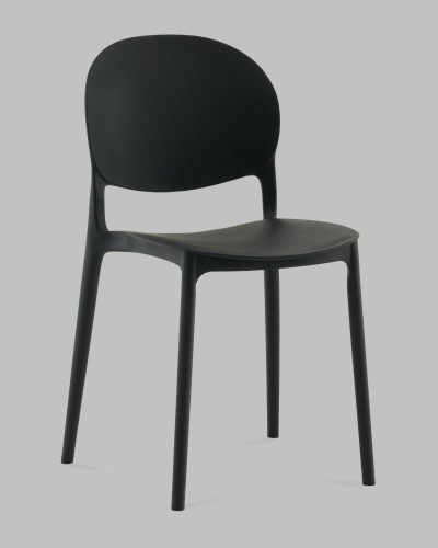 Стул пластиковый Stool Group Briny 8058 black