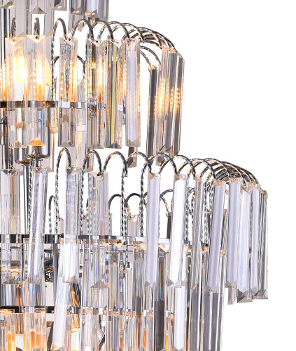 Подвесная люстра Natali Kovaltseva Niagara NIAGARA 81424/12C CHROME